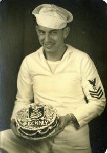 joining the Navy, February 1942