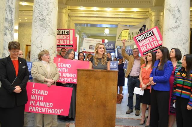 Lauren Bramwell at the Capitol February 26, 2015