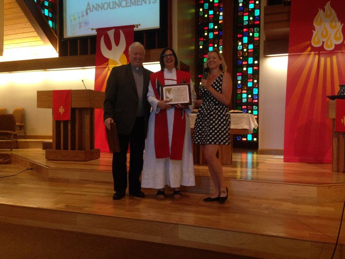 Vincent Lachina, me, and Mistie Tolman