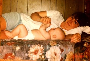 Elliott and I (anyone recognize the Galt House?)
