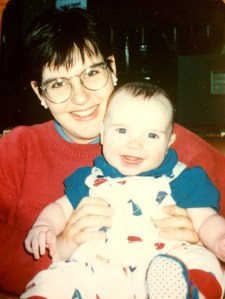 Me and Alden. A long, long time ago. 