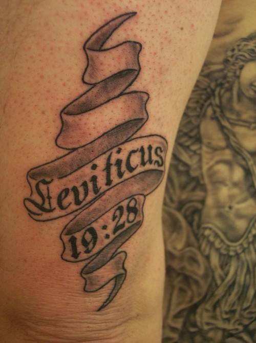 leviticus tattoo