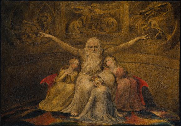 William_Blake_-_Job_and_His_Daughters
